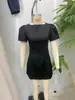 Marca Z Comercio Exterior Transfronterizo Estilo Europeo y Americano Za Ropa Popular para Mujer 2026 Primavera Nuevo Vestido Corto de Bolsillo Plisado