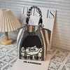 Festival do Barco-Dragão de 2026 Bolsa de Tricô Saudável com Padrão de Barco-Dragão e Panda, Bolsa de Mão para Compra em Lote Corporativo, Bolsa de Presente de Retorno para Zongzi