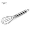 Batedor de Ovos Manual de Aço Inoxidável Doméstico Mixer Portátil Fabricante Atacado Palito de Misturar Ovos Batedor de Creme