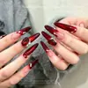 Arte de unhas vermelha explosiva com enfeites de strass, arte de unhas K9 cristalina, moderna e luxuosa, sem base, strass para unhas em formato de cubo de açúcar gelado de ovo de pombo