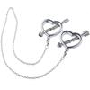 Colgante de cadena con clip para leche de metal divertido en forma de corazón para adulto, clip Mimi para corrección, clip para casco femenino, coqueteo, productos sexuales al por mayor