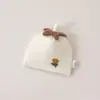 Gorro Bebé Jingqi Estilo Primavera y Otoño 0 a 3 Meses Protector para Fontanela Otoño e Invierno Recién Nacido Sin Costuras Algodón Puro Gorro Fetal