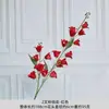 Flor Artificial de Campana de 2 Ramas Flor de Campana Campanilla Lirio del Valle Violeta Trompeta Flor Colgante para Techo de Salón de Bodas