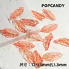 [Rosa Camelia] Material Rojo con Perlas Accesorios Cadena para Teléfono Móvil DIY Dulces Accesorios de Perlas Sueltas Joyería Hecha a Mano