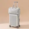 Exportar a Alemania Aleación de Aluminio y Magnesio Maleta de Viaje de 20 pulgadas Equipaje de Mano Carrito de Negocios Resistente y a Prueba de Caídas para Hombres y Mujeres