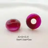 Hebilla de Resina de Apertura Grande Manchada de Colores Accesorios para Bolsos Retro Chinos Colgante Accesorios DIY Botones Decorativos para Ropa