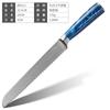 Patrón Damasco Mango de Resina Cuchillo de Chef Cuchillo de Fruta Cuchillo de Acero Inoxidable Juego de Cuchillos Cuchillo Japonés Cuchillo Sande Cuchillo de Cocina
