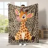 Manta de Franela con Estampado de Leopardo Transfronteriza Nueva Manta con Estampado de Vaca Amazon Fauvismo Gato Kt Manta de Siesta con Estampado de Leopardo