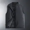 Chaleco Deportivo Outdoor de Alta Gama para Hombre Chaleco de Trabajo Transpirable sin Mangas Cuello Alto Chaqueta Cálida Chaleco de Plumas Hecho a Medida