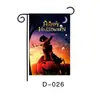 Tela de Fondo Personalizada Transfronteriza para Halloween Cortina de Puerta Bandera de Jardín Pancarta Pareja Día de Muertos Suministros para Fiesta de Bar Bandera