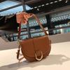 Bolso Pequeño Versátil ins 2021 Nuevo Estilo Bolso Bolso de Mujer Bolso Bandolera Textura Retro Hombro Axila Silla de Montar