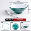 Tazón Roscado de Melamina para Fideos Especial para Restaurante de Fideos Tazón para Ramen Sopa de Fideos con Carne Tazón para Fideos Tazón Grande para Mala Tang Luosifen Uso Comercial