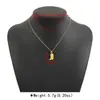 N12645Ins Collar de Moda Versátil Diseño de Nicho Diamante de Gama Alta Estrella de Mar Estilo Vaquero Occidental Collar