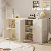 Armario Sencillo para Dormitorio Uso en Casa 2026 Nuevo Modelo Popular Resistente y Duradero Estante de Almacenamiento para Juguetes Infantiles Mesa de Alimentación