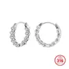 Aretes tipo ear cuff en forma de C con incrustaciones de circonita y diamantes brillantes, realzan la forma de la oreja, delicados y favorecedores, aretes de nicho hechos de acero inoxidable 316