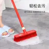 Cepillo de Piso de Plástico con Cerdas Duras, Duradero y Resistente al Desgaste, Venta Directa del Fabricante, Mango de Hierro con Diseño Floral
