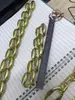 Acessórios de ferragem para malas corrente decorativa fivela de metal liga de zinco fundição sob pressão bolsa feminina alça de ombro corrente irregular decorativa