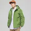 Popular Jaqueta de Grafeno 2024 Atualizada Masculina Outono e Inverno Veludo Espessado Quente Algodão Jaqueta Corta-vento e Impermeável