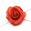 Flor Simulada 7cm Cabeça de Rosa Pe Flor de Espuma Decoração de Casamento DIY Cordão de Luz Colorido Decoração de Bolo Produção de Bola de Flor