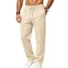 Calça Jogger Masculina Xiyin Plus Size para Todas as Estações, Solta, Simples, Luxuosa, para o Trabalho, Slim Fit, Casual, Reta, Personalizável