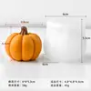 Molde de silicona de calabaza 3D Jiahuimei, decoraciones de Halloween, molde de chocolate para vela de aromaterapia de calabaza DIY