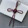 Nó Chinês Série Miu Cordão para Bolsa Pingente Pingente de Nó Chinês Trançado à Mão Decoração de Chaveiro Laço Presente