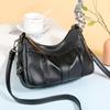 Bolso para mujeres de mediana edad M8833, bolso bandolera de cuero suave, 2022 nuevo bolso de hombro para mujer, gran capacidad, bolso de madre, bolso de mano