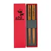 Recuerdos de Boda, Regalos Empresariales, Cajas de Regalo, Juegos de Vajilla, Palillos de Madera Maciza, Palillos Lacados Estilo Japonés, Palillos Artesanales, 2 Pares