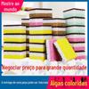 Esponja de lavagem de louça espessa de alta densidade algas marinhas esponja de limpeza absorvente escova de limpeza panela de cozinha doméstica fabricante