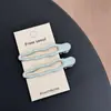 Pinza para el Cabello Ovalada de Lunares para Mujer Pinza Doble Pinza Lateral Pinza para Flequillo Tocado Hueco Pasador Nuevo con Sensación de Alta Gama Pinza para Cabello Suelto