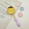 Cucharas de pintura al por mayor para manualidades amasadas a mano Cuchara plana Le Accesorios para sellar pintura Cuchara especial para cera de gel