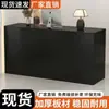 Balcão Ilha para Loja de Roupas, Caixa Registradora de Empresa, Balcão de Bar de Luxo Leve, Balcão de Recepção, Salão de Beleza, Mesa de Balcão Pequena para Supermercado
