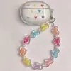 Para funda protectora de auriculares VIVO TWS3E, caricatura, flor diy, pulsera creativa, funda suave Bluetooth inalámbrica tws3e