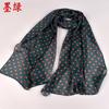 Novo Estilo de Primavera Lenço Longo de Seda Estampado com Bolinhas Grandes de Chiffon Atacado Yiwu Lenço Pequeno de Gaze Feminino Presente