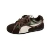 Zapatillas de entrenamiento alemanas bicolor para mujer, nuevo modelo primavera y otoño 2026, versátiles, casuales, ligeras, con cordones, estilo deportivo, zapatillas Forrest Gump, venta al por mayor para estudiantes