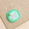 Etiqueta de Letra Inglesa Brillante de Resina de Doble Capa Accesorios para Joyería DIY Colgante para Llavero Cadena para Teléfono Accesorios para Collares
