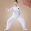 Traje de Tai Chi Traje de Prática de Tai Chi Estilo Chinês para Mulheres Roupas de Artes Marciais Traje para Homens e Mulheres Traje de Performance Primavera e Verão Fitness