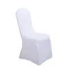 Venda quente atacado multi-cor universal para hotel, casamento, banquete, venue, capa de cadeira elástica de seda de leite
