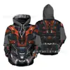 Comercio Exterior Popular Espíritu Samurai Japonés Sudadera con Capucha Estampado Digital 3D Ropa de Cosplay Periféricos Venta Directa de Fábrica