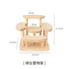 Estante para Flores para Repisa de Ventana de Madera Maciza, Soporte Decorativo Creativo para Suculentas, Estante de Almacenamiento Multinivel para Escritorio en Esquina de Balcón Interior
