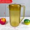 Jarra para Água Fria em Estoque para Uso Doméstico, Bule de Acrílico com Marcações, Bule com Infusor de Chá Resistente a Altas Temperaturas para Uso Comercial em Restaurantes