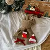Bufanda Infantil Qiunan Otoño e Invierno Atmósfera Navideña Niños y Niñas Cálida y Resistente al Frío Bufanda Tejida para Bebé