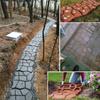 Diseño de jardines de arte europeo, construcción de villas autoconstruidas, suelo sencillo, camino permeable, molde de ladrillo, herramientas europeas y americanas