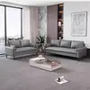 Sofá nórdico para sala de estar, área de lounge de apartamento pequeno, design simples para moradia alugada, quarto de apartamento, loja de roupas, sofá de dois lugares preguiçoso