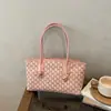 Estilo Relajado Estampado con Letras para Viajar al Trabajo Verano 2026 Nueva Moda Bolso Tote Grande de Hombro