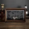 Caja para Relojes Agitador Automático Completo Dispositivo de Cadena Superior Dispositivo de Balanceo para Relojes Mecánicos Agitador para Relojes Inteligentes Regalo Decoración del Hogar