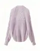 Estilo Novo de Verão Shawl Doce Francês de Seda Gelada, Malha Fashionável com Proteção Solar, Cardigan Outerwear Floral Vazado