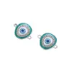 Accesorios de Joyería para Ojo de Aceite de Aleación Europea y Americana DIY Doble Colgante Accesorios de Goteo de Aceite con Forma Especial Venta Directa de Fábrica de Accesorios de Joyería