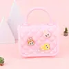 Nueva Bolsa de Niño Oso de Fresa, Bolso Cruzado al Hombro, Riñonera para Niñas, Atuendo Lindo de Princesa, Billetera Portátil