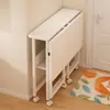 Mesa plegable pequeña, ahorra espacio, escritorio móvil, mesa para computadora en casa, mesita de noche perezosa, escritorio simple para estudiar